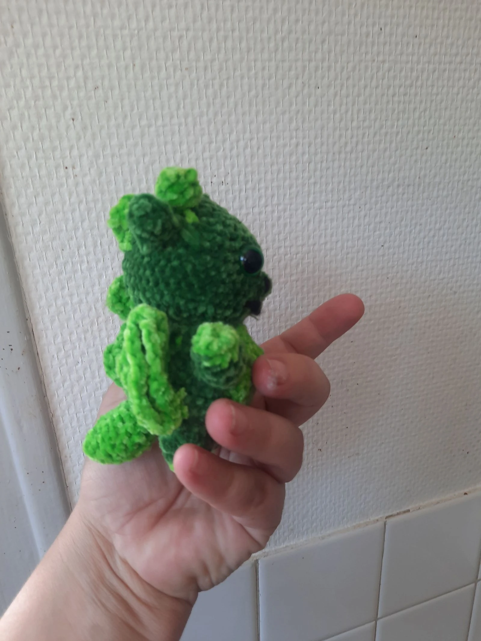 🐉 Dragon Forêt – Hand Crocheted Amigurumi 🌿 – photo 5
